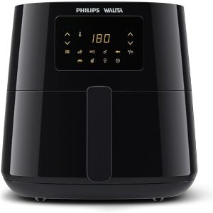 Philips Walita Preta Fritadeira Airfryer Essential XL Digital, 6.2L de capacidade, Garantia internacional de dois anos, 110V, 2000W (RI9270/90), Preto