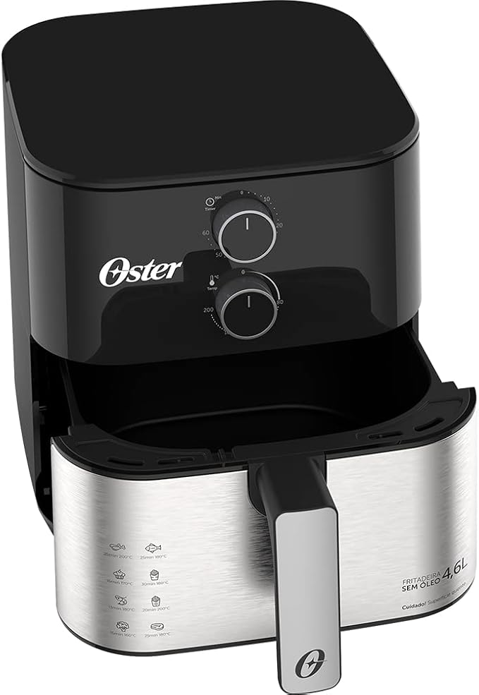 Fritadeira Sem Óleo Oster 127V - OFRT520, PRETO - Imagem 2