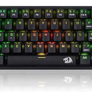 Redragon TECLADO MECANICO GAMER FIZZ RGB PRETO SWITCH AZUL