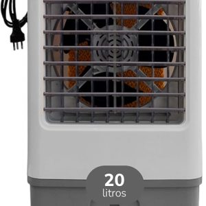 Climatizador Evaporativo Ponente CLIP20 20L 80W 4 em 1 com 3 Velocidades Baixo Consumo Econômico com Rodinhas para Ambientes Internos