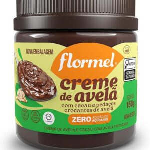 Creme de Avela Crocante FLORMEL Zero Açúcar - 150 Gramas