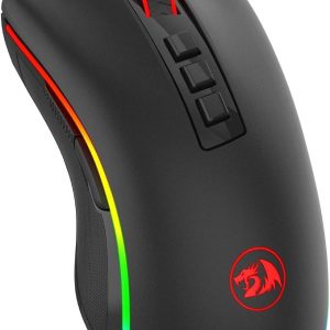 Mouse Gamer Redragon Cobra V3 Preto RGB PMW3327 10000DPI M711 V3