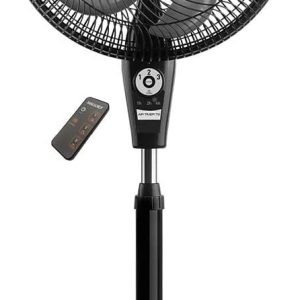 Ventilador de Coluna Mallory Air Timer TS+ Com Controle Remoto 126W, Silencioso, Com Hélice de 6 pás, Auto desligamento programável de até 7 horas - PR-GR - 220V