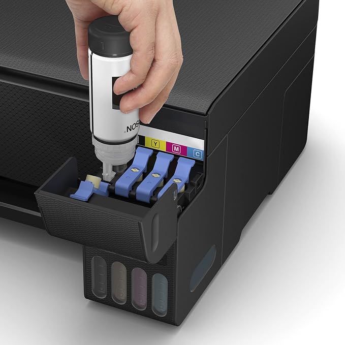 EPSON Multifuncional EcoTank L3250 - Tanque de Tinta Colorida, Wi-Fi Direct, USB, Bivolt,Preto. - Imagem 3