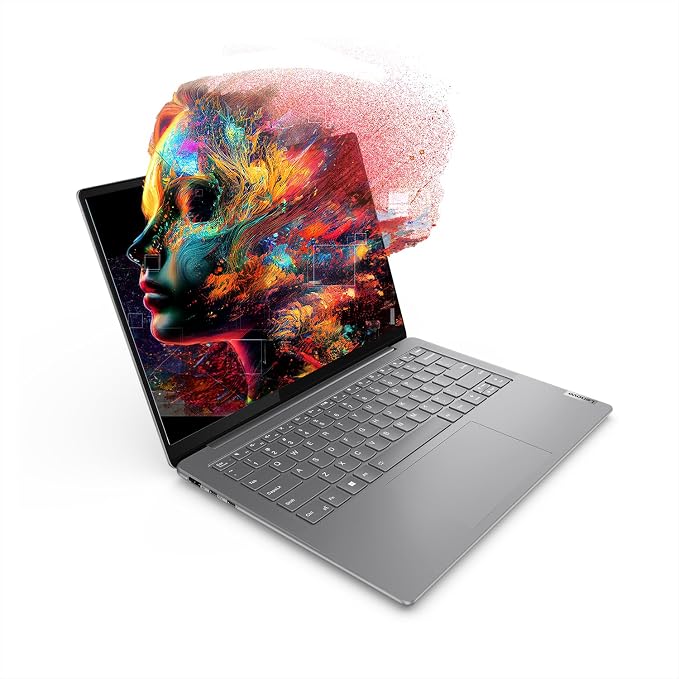 Notebook Yoga Slim 7i Intel Core Ultra 5, 16GB, 512GB SSD Intel Arc Graphics, 14" OLED, W11, 1.39kg, 83GM0003BR - Imagem 2