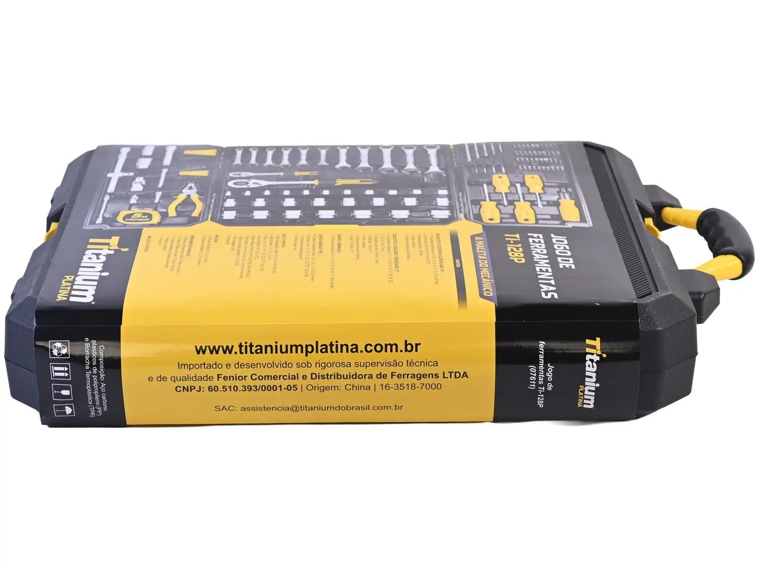 Kit Ferramentas Titanium Platina 128 Peças - Imagem 2