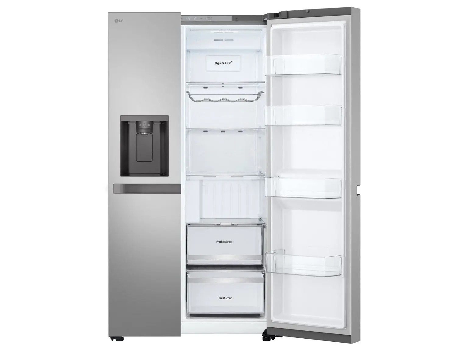 Geladeira/Refrigerador LG Smart Frost Free Side by Side Inox Look 638L GC-L267KLQX Bivolt - Imagem 4
