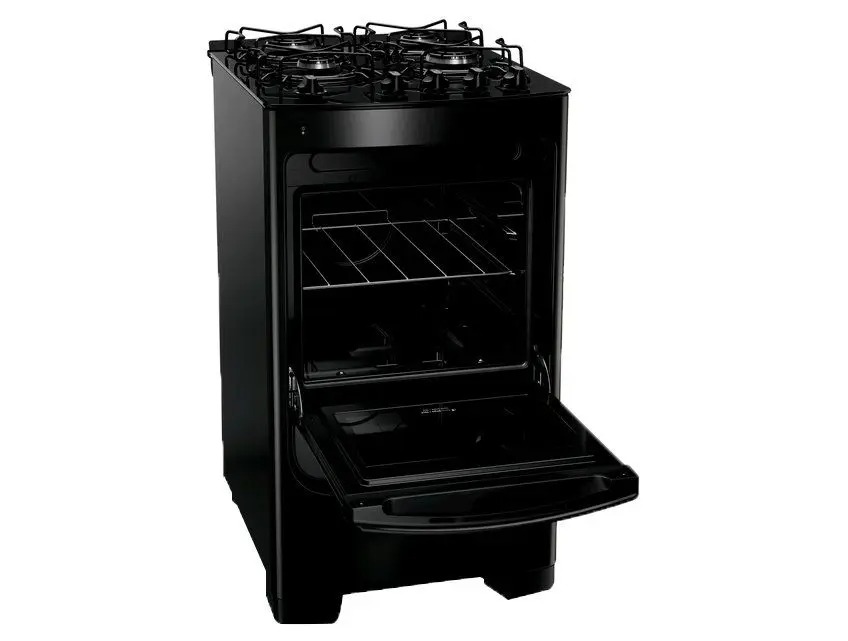 Fogão 4 Bocas Consul Preto Mesa de Vidro CFO4VBE 110/220V - Imagem 6