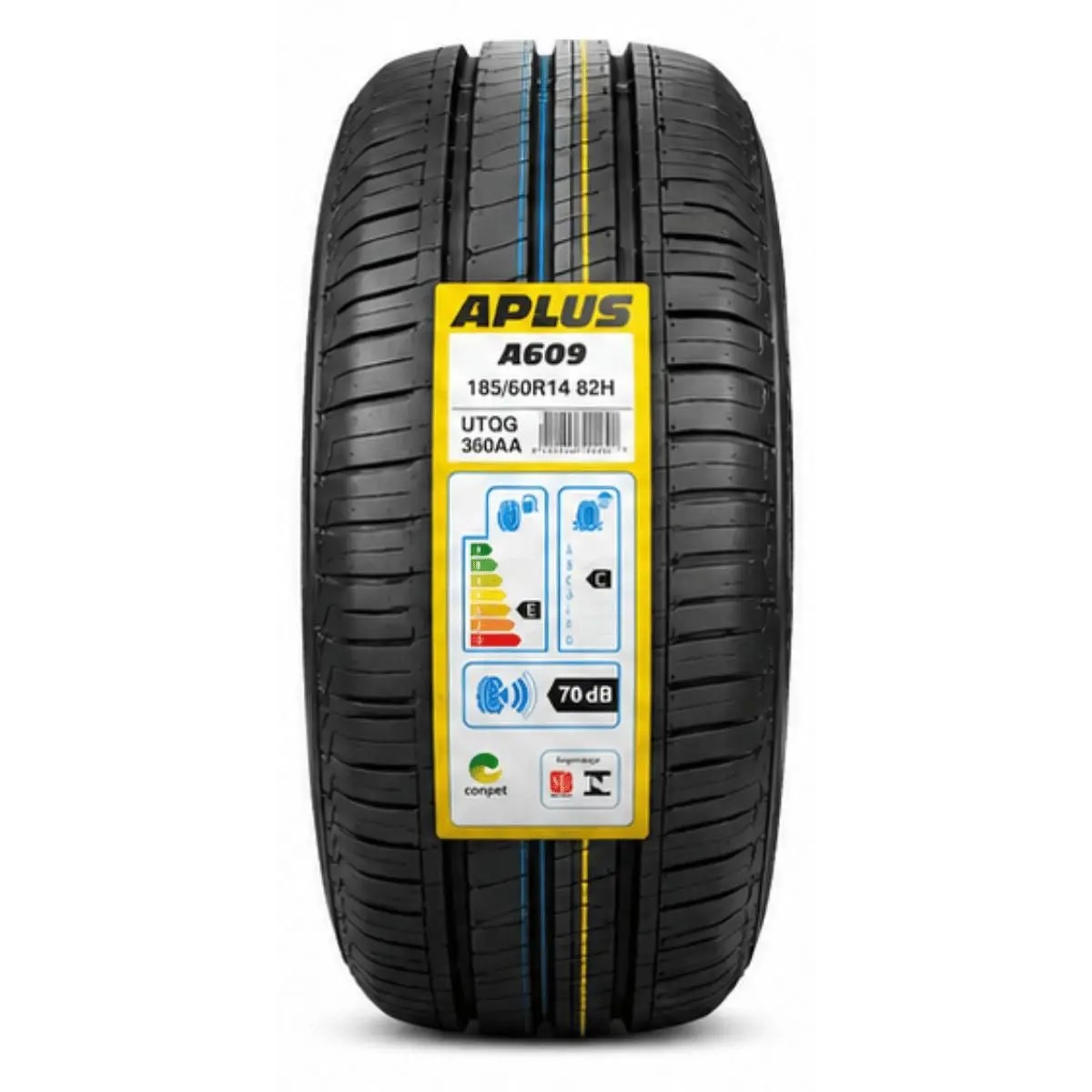 Pneu 185/60R14 TL Aplus A609-6 Aro 14 - Imagem 3