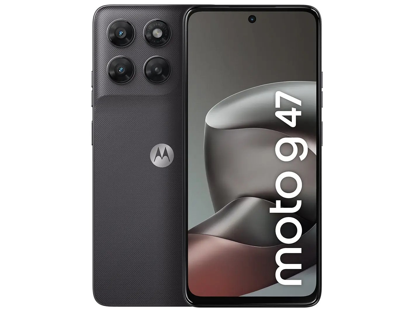 Smartphone Motorola Moto g47 256GB 5G 12GB (4GB RAM + 8GB RAM Boost) Grafite 6,7" Câm. Dupla Selfie 32MP