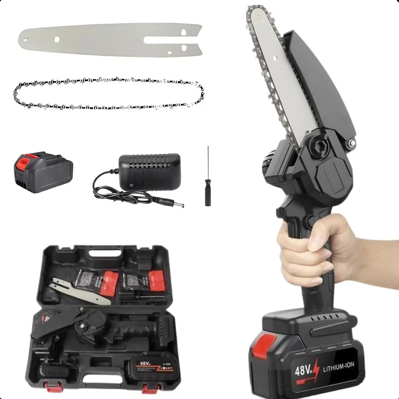 Mini Moto Serra Eletrica Bivolt bateria longa e eficiente - FAZA