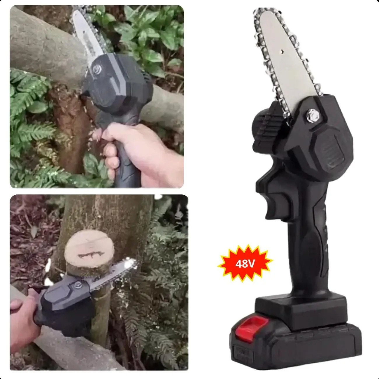 Mini Moto Serra Eletrica Bivolt bateria longa e eficiente - FAZA - Imagem 3
