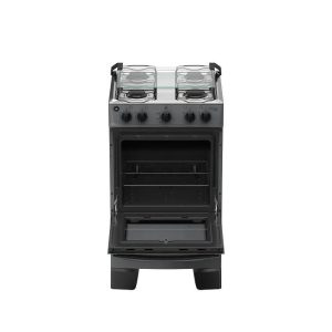 Fogão 4 Bocas Atlas Mônaco Plus Mesa Inox Bivolt Titanium 110/220V