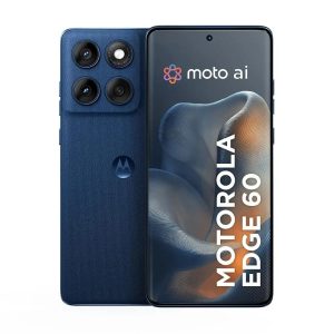 Smartphone Motorola Edge 60 5G 512GB, 12GB RAM, 12GB Ram Boost, Tela QuadCurve, moto AI, 50MP Sony Camera ultrarresistencia militar, IP68, IP69